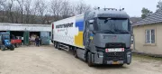 Renault Trucks T High bij losplaats in Moldavie