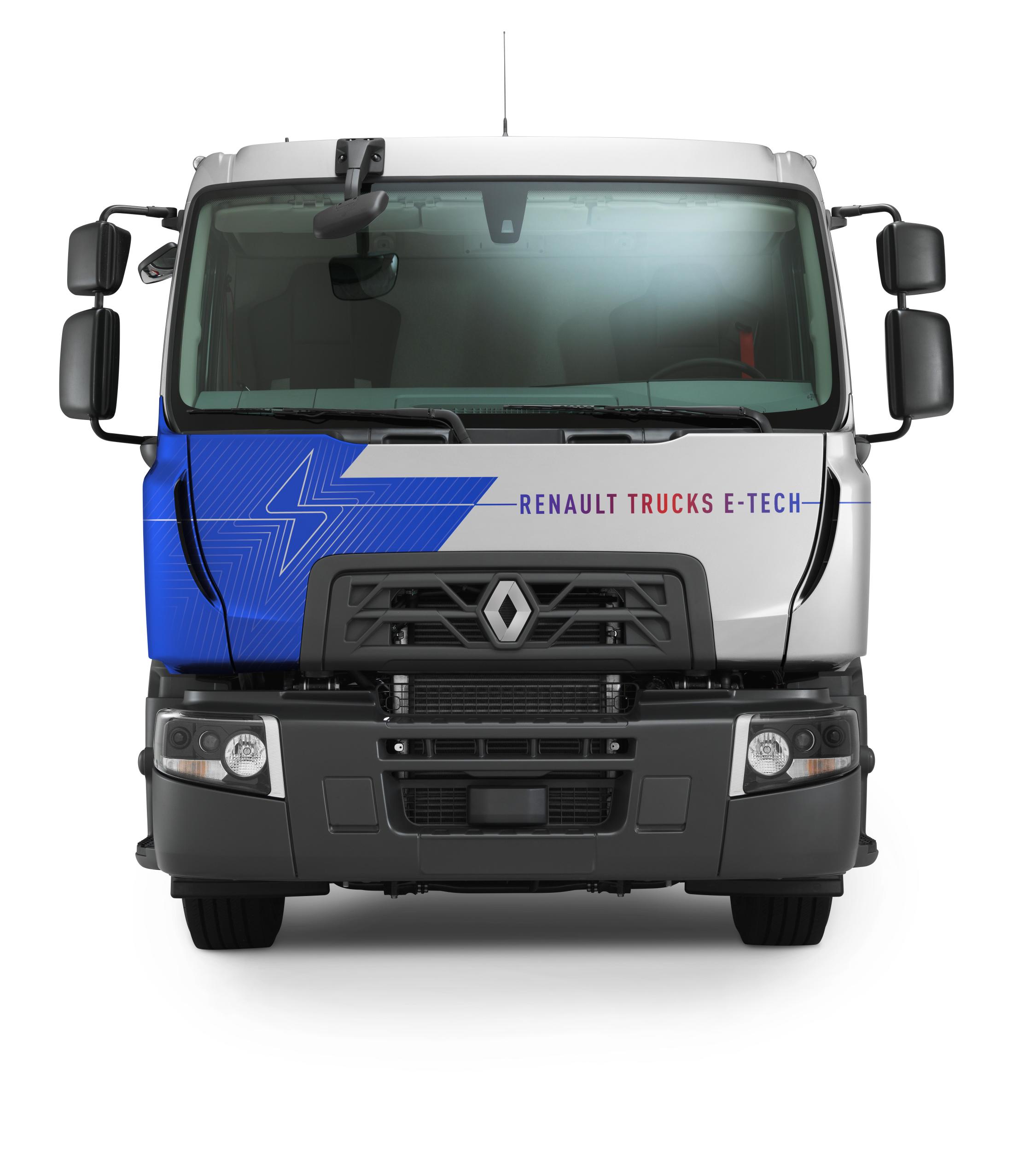 Renault Trucks E-Tech D Wide elektrische bedrijfswagen
