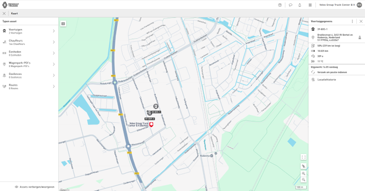 Optifleet map 3
