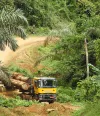 Renault Trucks K transporting logs in Africa