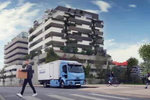 Renault Trucks E-Tech D Delivery on duty