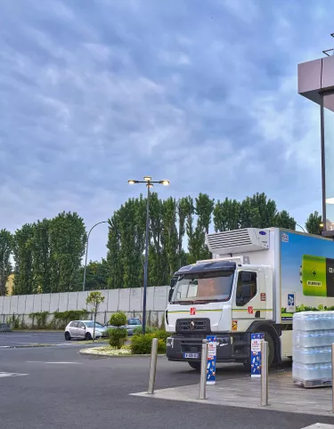 Delivery at Lidl