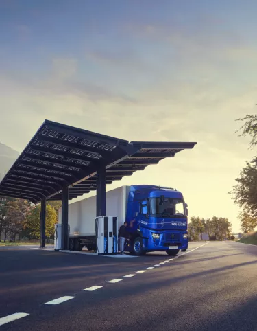 Renault Trucks E-Tech T charging