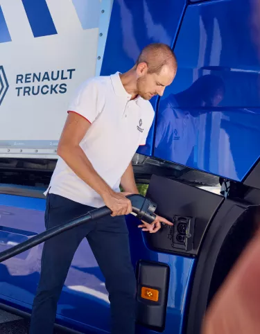 Charging van een E-Tech T