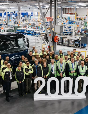 Teamfoto ceremonie 2000e E-Tech D