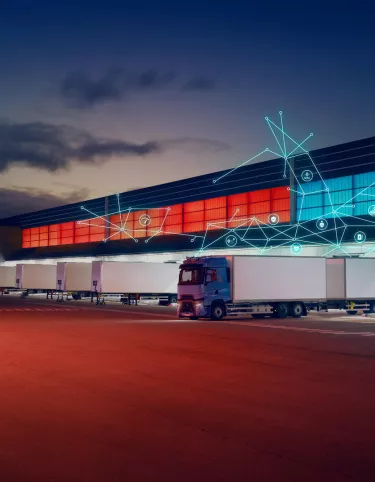 Renault Trucks T High bij dock connected vehicle
