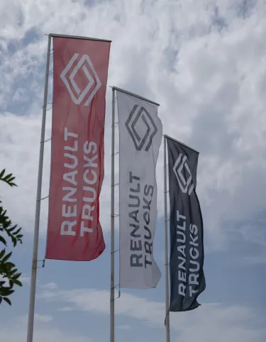 Renault Trucks vlaggen