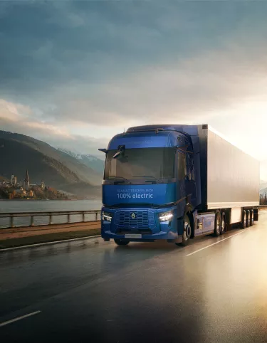 Renault Trucks E-Tech T 780 op weg