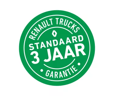 Standaard 3 jaar garantie