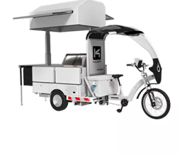cargo bike met foodcell module