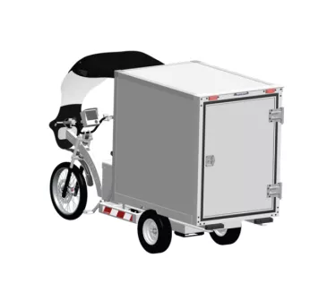 cargo bike met achterdeur